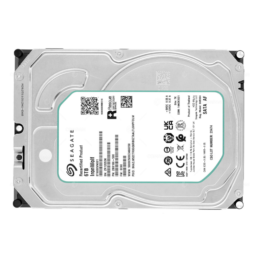ST6000VN001  SEAGATE 6TB 5.4K 6G SATA 256MB CACHE 3.5 LFF HARD DRIVE